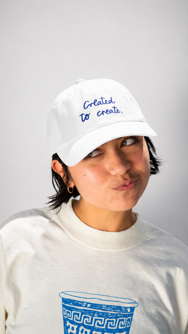 Gorra "Created to Create." - Una gorra con propósito.