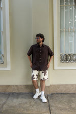 Camisa Kai Chocolate