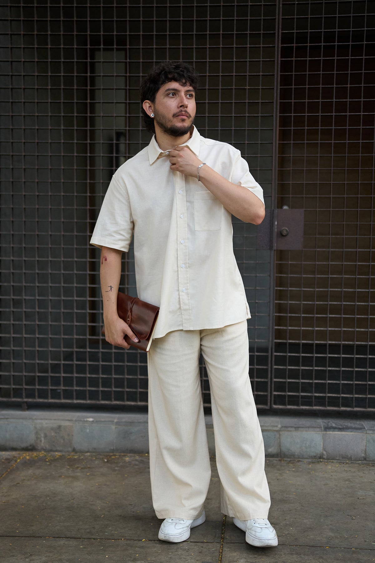 Camisa Kai Beige