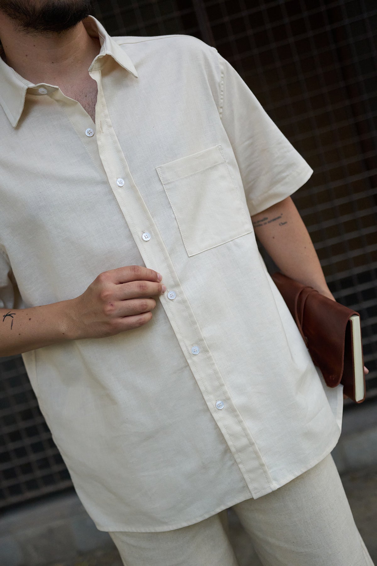 Camisa Kai Beige