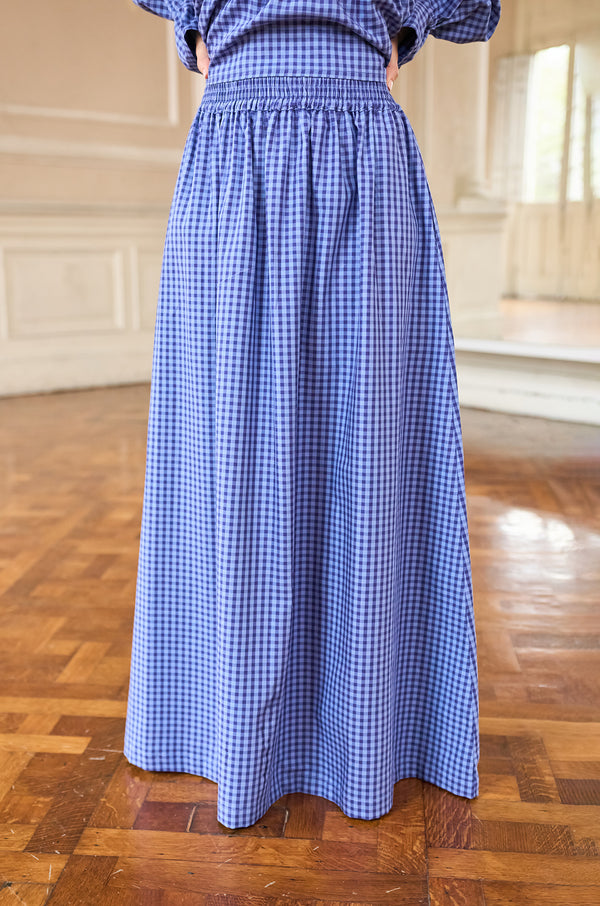 Maxi Falda Anni Azul