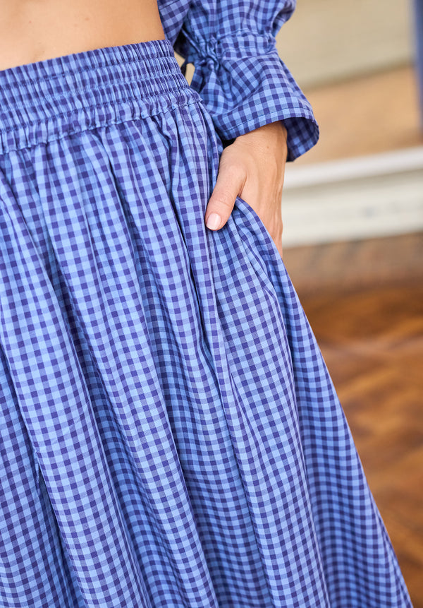 Maxi Falda Anni Azul