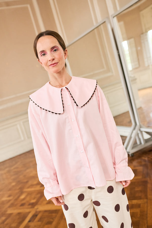 Blusa Victoria Rosada