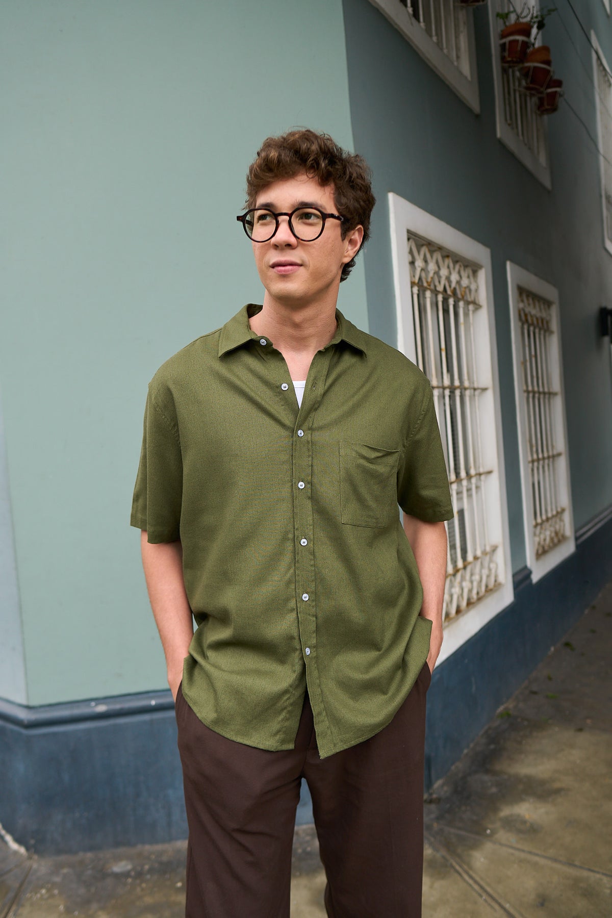 Camisa Kai Verde