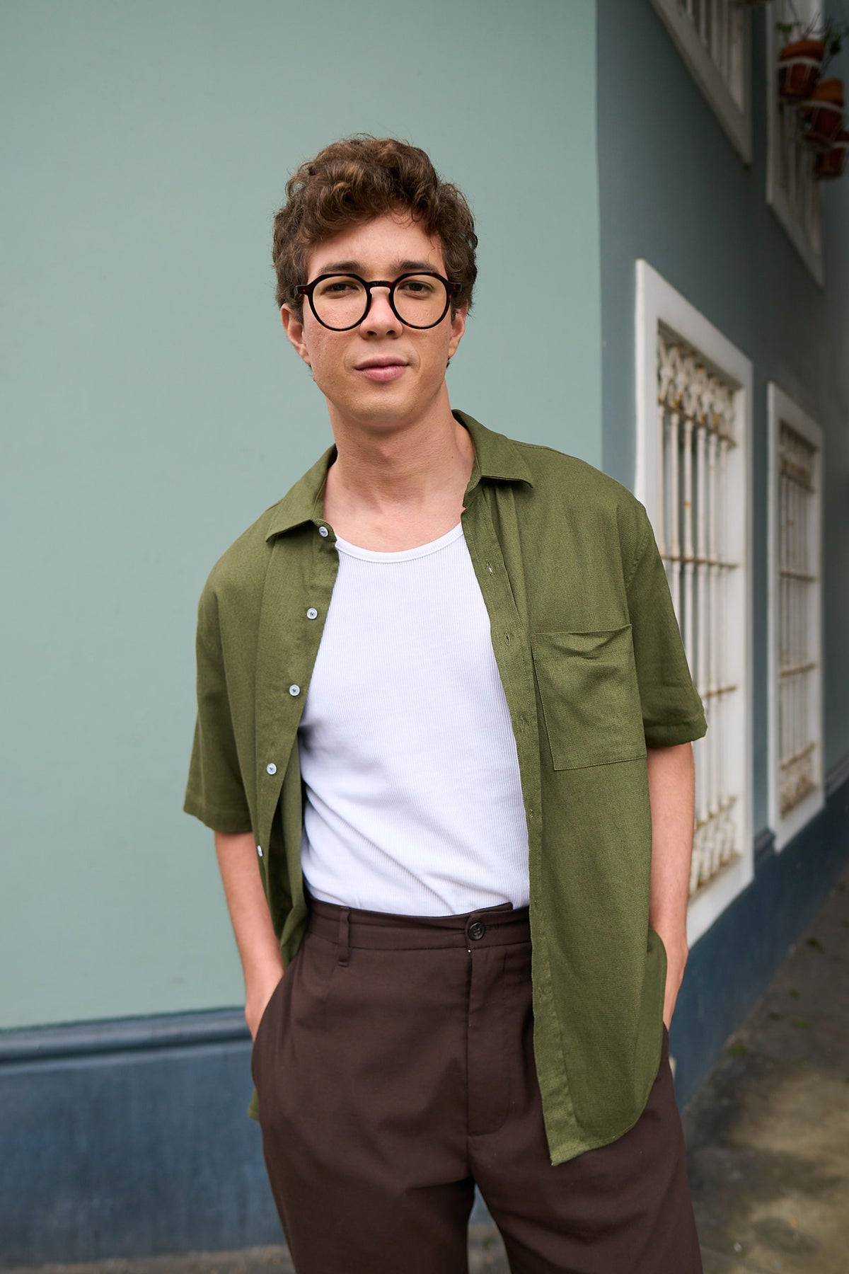 Camisa Kai Verde