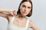 Collar trío - Jade, Citrino, Onix.