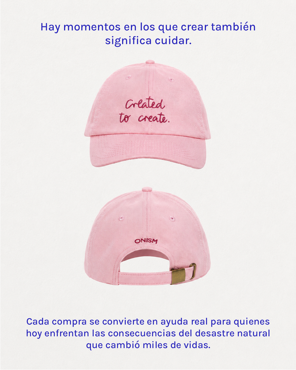 Gorra "Created to Create." - Una gorra con propósito.